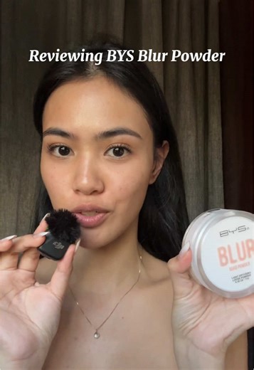@BYS Cosmetics PH did their THING with this powder. I look like porcelain 🩰🫧 #BYS #BYSBlurLine #makeupreview #FirstImpressions #grwm