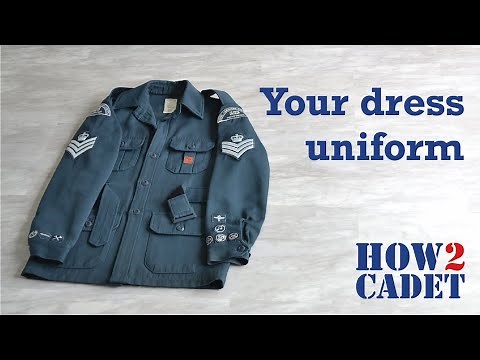 Air Cadet uniform unboxing