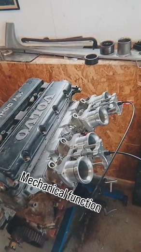 12K views · 482 reactions | @svartbag • • • • • • Now it's allsmost time ! - mechanical function sortet and testet - next up is makeing the controller - then test the setup at the dyno What car would you run the SVARTBAG V-STACKS ? #buildnotbought #tuning #intake #restomod #volvopower #engineporn #machineshop #enginebuild #manifold #throttlebody #itb #SVARTBAG | KT4 Performance | Facebook