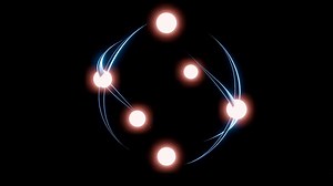 Loop, Atom, Electron. Free Stock Video