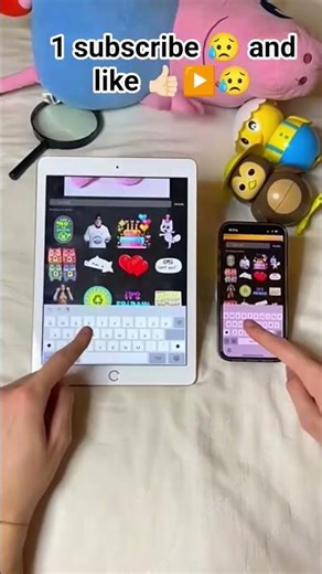 1 subscribe 😥 and like 👍🏻▶️🫂 #tablet #funny #smartphone #memes #dance #duet #tutorial