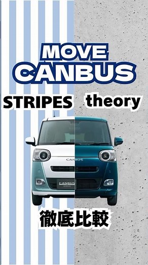【ムーヴキャンバス 徹底比較‼️】#ムーヴキャンバス #ムーヴ #movecanbus #daihatsu #軽自動車 #新車 #未使用車 #中古車 #車 #茨城県 #ナオイオート #おすすめ
