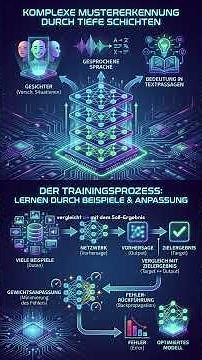 Deep Learning einfach erklärt: Wie tiefe neuronale Netze lernen