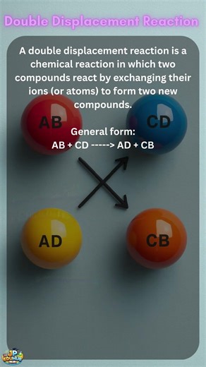 Double Displacement Reaction | Class 10 Chemistry