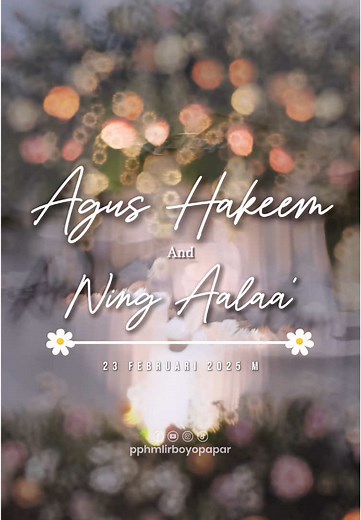 Prosesi Khitbah Aala' Tatarusnabilah & Agus H. Mohammad
