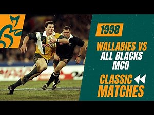 Wallabies v New Zealand | 1998 - MCG | Extended Highlights