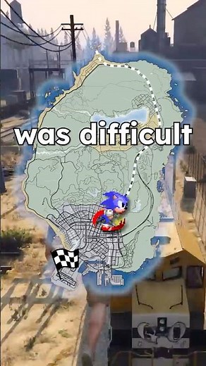 Can You Cross GTA 5 While Impossibly Fast? #2 #gta5 #gtaonline #challenge - DarkViperAU