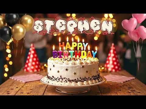 Happy Birthday Stephen - Personalized Party Song
