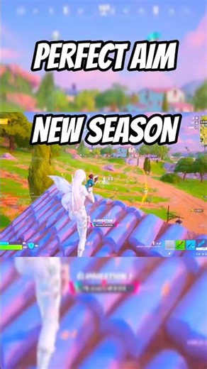 100% PRÉCISION : Enchaînement Zéro Build 🎯 #Fortnite
