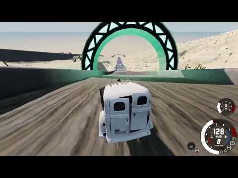 721 - Nine Downhill Mayhem Easy - BeamNG