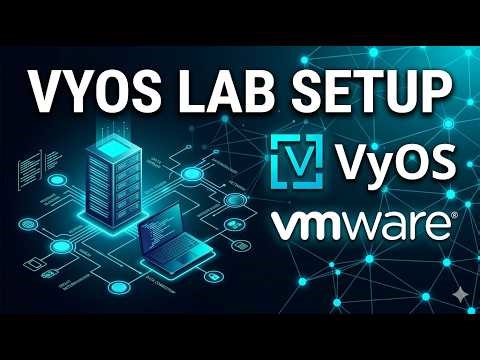 VyOS Lab Setup — Fra ISO til full connectivity step-by-step | Basic Config & Internet Connectivity