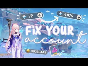FIX YOUR OLD ACCOUNT *Tips + F2P* | Genshin Impact Tips