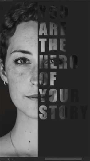 Professional text portrait poster design for beginners