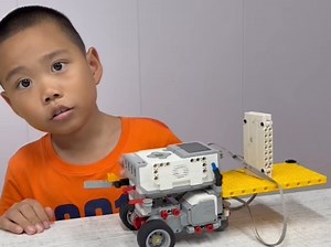 EV3课程之通过变量设置让小车变速行驶