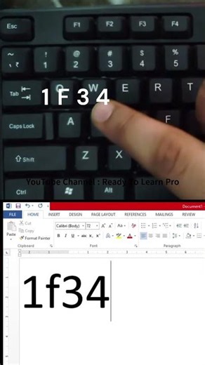 Insert an Orange Symbol in MS Word Using a Shortcut Key