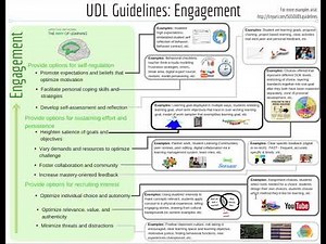 Understanding UDL Guidelines - Infographics