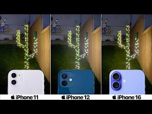 iPhone 11 vs 12 vs 16 CAMERA COMPARISON!