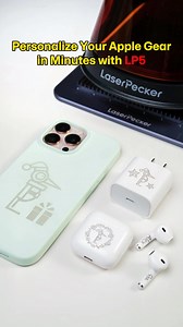 𝐇𝐨𝐰 𝐟𝐚𝐬𝐭 𝐢𝐬 𝐢𝐭! ⚡⚡⚡🎄 Customize all your Apple gear in minutes with 𝐋𝐏𝟓. Your own special mark? Done in seconds. No more look-alikes. No more “which one is mine?” moments 😆 🎅 Advent Calendar Day 23 — Seeds Question What logo would you engrave on your gear? 👀 Final countdown starts now! Grab this amazing laser buddy👇 https://us.laserpecker.net/pages/laserpecker-christmas-sale-2025 *Earbuds&Charger Settings: 1064nm · 2K/35/10/1 Phone case Settings: 1064nm · 2K/90/10/1 #LaserPecke