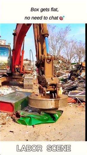 All-in-one scrap hack: lift, move & crush with magnet 💪