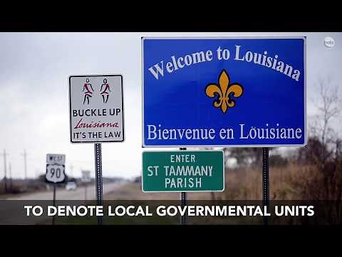 Why does Louisiana have parishes? The story behind the state's unique map