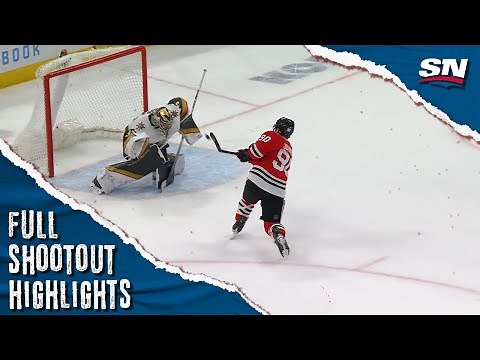 Vegas Golden Knights at Chicago Blackhawks | FULL Shootout Highlights
