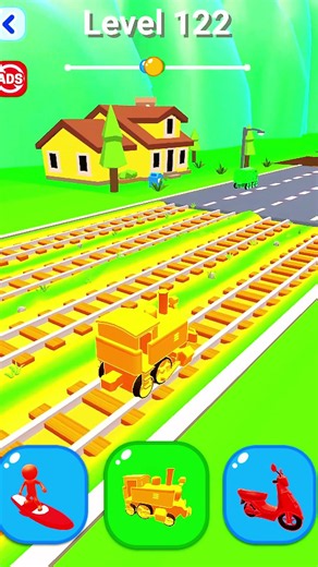 Shape-shfting Gameplay😋| level 122 |Hyper😄 casual ☺games| Shorts |😍 #hypercasualgames #shapeshifting