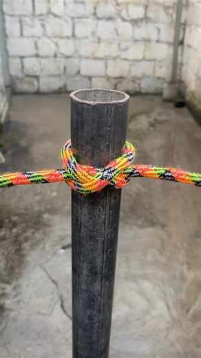 Strong Rope Knot Tutorial #camping #knot #gtknot #bowlineknots #shorts