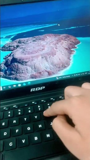 How turn off any laptop with out power button #shorts