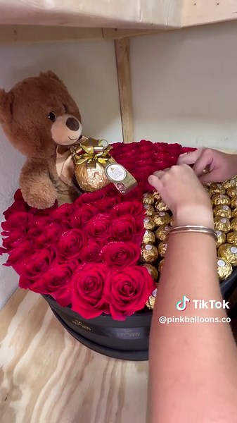 Tutorial de caja de regalo con flores