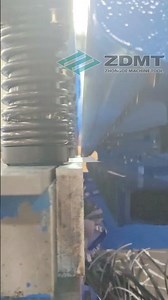 Hydraulic shearing machine for testing to cut paper and sheet before shipment #shear#shearingmachine