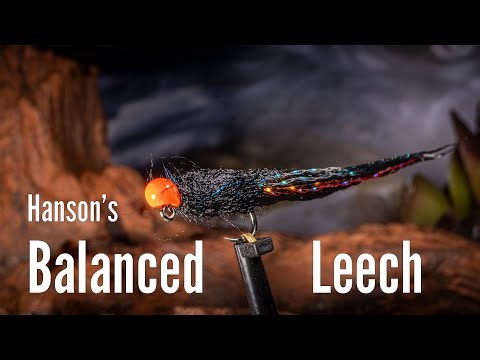How to tie Hanson's Balanced Hot-Head Leech | AvidMax Fly Tying Tuesday Tutorials