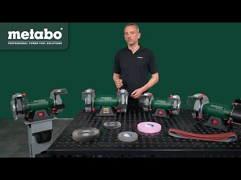 Metabo stellt vor: Doppelschleifmaschinen