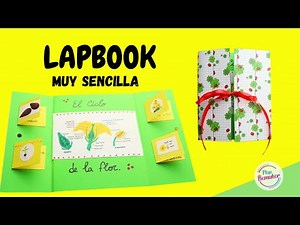 COMO HACER UNA LAPBOOK SENCILLA | DIY
