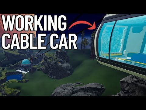 I Powered up the Cable Car to the Mega Mining Rig! - Planet Crafter (Selenea)