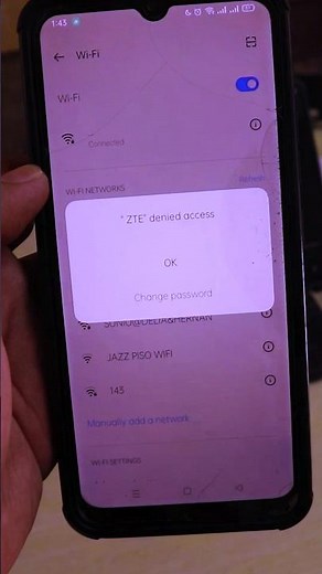 Block Wifi Scan QR code on PLDT ZTE #pldthomefibr #wifinetwork