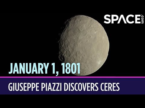 Dwarf planet Ceres discovered in 1801 - On This Day In Space | Jan. 1