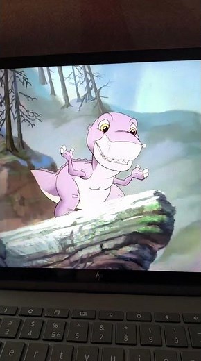 the land before time chomper finds another sharptooth