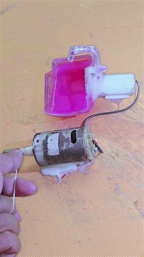 Dc motor Projects #dcmotor #experiment #viral #pink