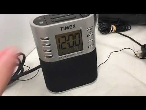 Timex T307S Alarm Clock with Nature Sounds