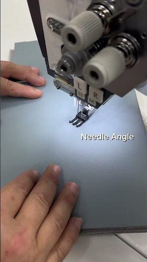 Automatic double needle lockstitch machine TEXI TWIN 6HF, medium and heavy fabrics