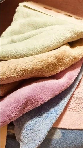 How cute are these soft towels❤️, I really like them❤️, they are perfect for the bathroom and bal...