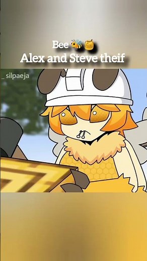 Alex and Steve theif #minecraftshorts #animation trolface edit skull ☠️💀 meme game reels clip