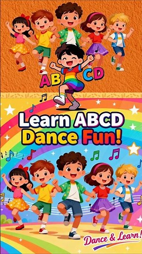 ABCD Dance Song for Kids | Fun Alphabet Learning Dance 2025 | Sing & Dance A to Z!