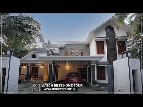 Beautiful home tour with amazing interior and exterior works | New house design 2023