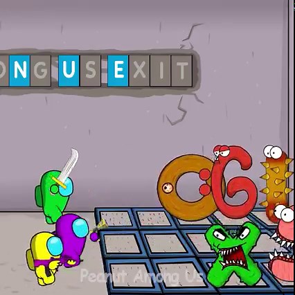21 reactions | Among Us vs Alphabet Lore Zombie | Peanut Among Us | Facebook