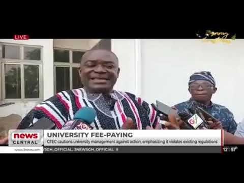 GTECH cautioned universities on fee paying