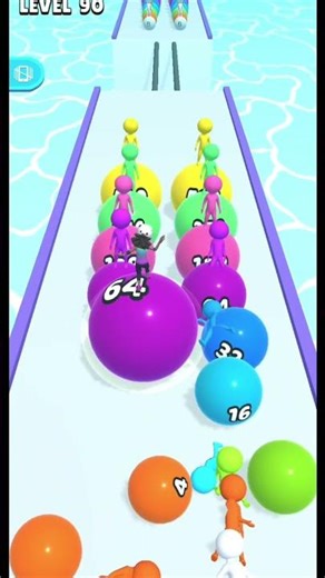 Merge 2048 Ball Run Satisfying Moments ✨