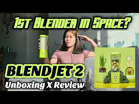 BlendJet 2 Review: FIRST Portable Blender in SPACE! | Unboxing & Put to the TEST!