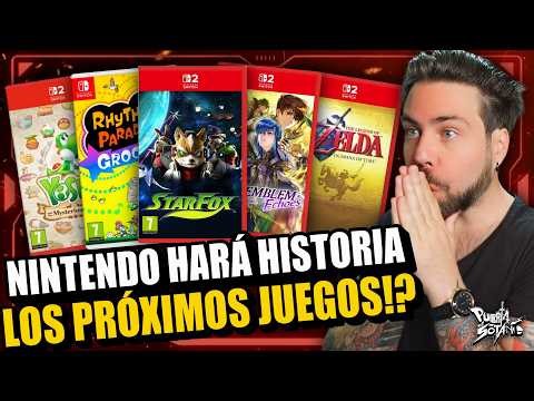 🔥Nintendo IS GOING TO MAKE HISTORY! This is what the EPIC LINEUP of AMAZING GAMES for SWITCH 2 wi...