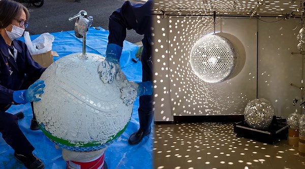 Mesmerizing Craft Of Creating Stunning Mirror Balls With Expert Techniques